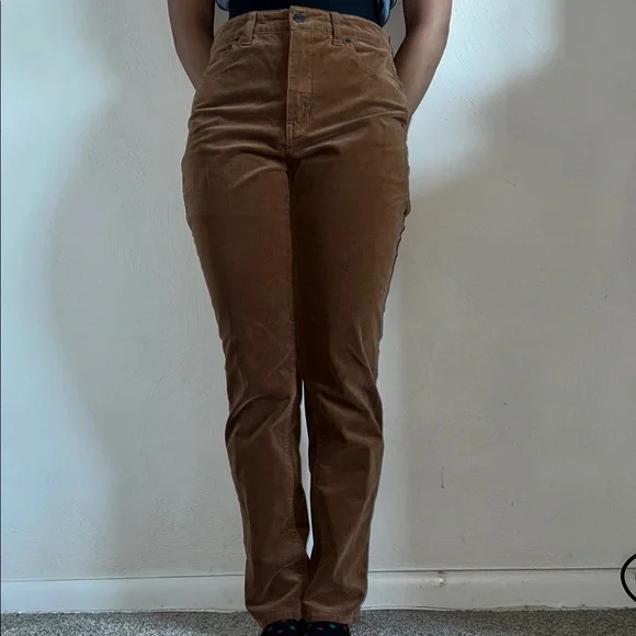 Talbots Corduroy Straight Leg Pant - Picture 2 of 14